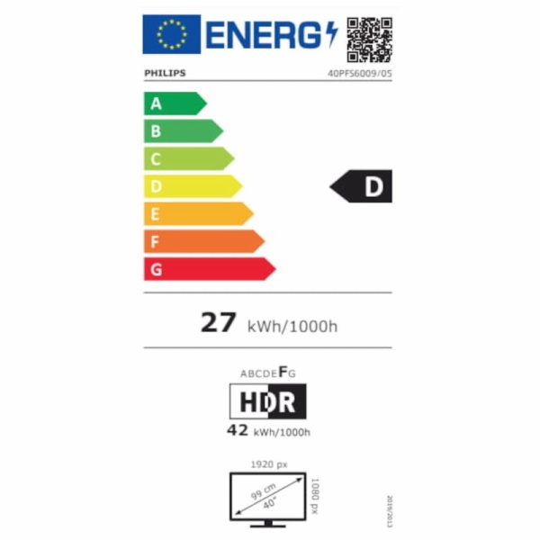 TELEVISOR LED PHILIPS 40PFS6009/12